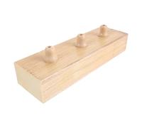 SHINYPASING Tuning Fork Stand Holder with 31cm Wooden Acoustic Resonance Box, Portable Rectangular Design for Accurate Sound Placement, for Classroom Demonstrations and Hearing Tests