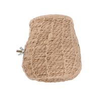 SHINYPASING Warm Parrot Bed Nest with Cotton Rope, Sheltered and Lightweight Winter Sleeping House for Small Furry Animals and Hamsters the Cage