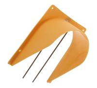 SHINYPASING Yellow 1 Way Design Pigeon Racing Door Plastic Stainless Steel Elegant European Style Simple Installation Unique Design for Racing Pigeons Cage Supplies