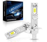 SHINYY H1 LED Headlight Bulbs, 2025 New 18000LM 6500K White LED H1 Headlights CANbus Error Free High Beam Low Beam Lamps for Car, 1:1 Plug and Play, 2PCS