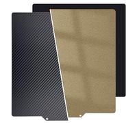 Shion.Kwoo 330x330mm PEO+PEI Sheet for Core-XY,Troxy X3S/X5SA Pro,Geetch A30 Pro,Qid1 X-Max 3, Double Sided Smooth & Textured Spring Steel Build Plate for Neptune 3/4 Plus/Raise 3D Pro 2 Plus.