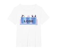 【Shion/Okayu/La+ Darknesss】 Holo no Graffiti Greatest Moments T-Shirt, Women's Plus, White, 2X