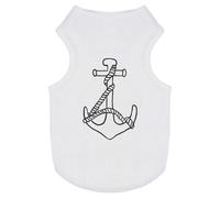 'Ship Anchor' Pet Dog/Cat T-Shirt (PT00064284)