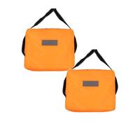Ship-borne Emergency Buoyancy Device-closed Foam Core Life-saving Cushion Vinyl Shell 16 Pound Buoyancy Support(2PC+Orange-01)