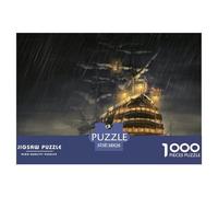 Ship Freight-transport Sailing Jigsaw Puzzle Waterproof 1000 for Adults Colourful Challenging Games