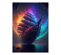 Ship Galaxy Light 1000pcs Mini Puzzle For Adults Challenging | 70x50cm Cardboard Home Decor Durable Structure Birthday Gift Stress Relief