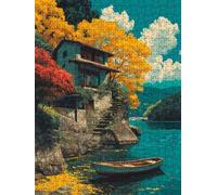 Ship Island Jigsaw Puzzle 6000 Piece, Puzzles for Adults 6000, The Impossible Challenge, Jigsaw Puzzle Games Classic Educational, Wooden Puzzles, for Home Wall Decoration Gift FNKL1-220