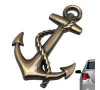 Ship Metal Bumper Sticker - Car Metal Side Logo | 3D Shape Emblem Sticker - Vehicle Rear Emblem Sticker Nautical Sticker Pirate Ship Side Door Badge Logo Sticker Unive