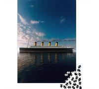 Ship of Dreams 1000-Piece Puzzle for Adults, 38x26cm/1000pcs; for A Quiet Evening Project at Home; White Cardboard for Steady Handling