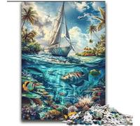 Ship Sailing on The Ocean Jigsaw Puzzles for Adults 2000 Piece Puzzle, Challenging To Complete But Fun And Humorous Birthday Present, Gifts, Wall Art (70x100cm)