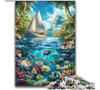 Ship Sailing on The Ocean Jigsaw Puzzles for Adults 2000 Piece Puzzle, Challenging To Complete But Fun And Humorous Birthday Present, Gifts, Wall Art (70x100cm)