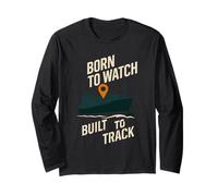Ship Spotter Container Ship Cargo Vessel Marine Tracking Long Sleeve T-Shirt