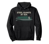 Ship Spotter Container Ship Cargo Vessel Marine Tracking Pullover Hoodie