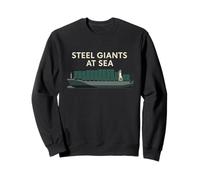 Ship Spotter Container Ship Cargo Vessel Marine Tracking Sweatshirt