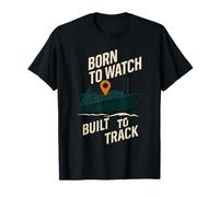 Ship Spotter Container Ship Cargo Vessel Marine Tracking T-Shirt