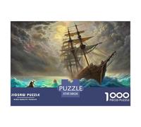 Ship1000 Pieces Jigsaw Puzzle for Adults And Kids Educational Games RedemptionChallenging for Home Decoration Great Gift Idea38x26cm/1000pcs