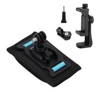 ShipeeKin Backpack Shoulder Strap Holder with Mobile Phone Clamp for All Gopro Hero Series, Osmo Action, SJCAM, Jadfezy, Dragon Touch, Apexman etc.