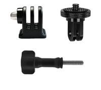 ShipeeKin Tripod Mount Adapter 1/4" Metal Camera Mount Adapter with Thumb Screw for go pro Hero Series, Insta360, Monopod, Tripod, DSLR SLR ect.