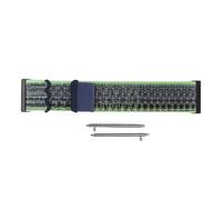 Shipenophy 24mm Nylon Watch Band for COROS NOMAD, Sport (Bright Green Blue)