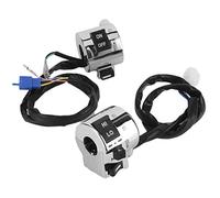 Shipenophy 25mm Handlebar Control Button Universal Control Button Motorcycle Handlebar Switch Motorbike Parts for Replacement Parts