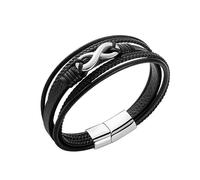 Shipenophy Multi Strand PU Bracelet with Buckle | Durable PU material, Stylish vintage design, Easy to wear, Perfect for travel, Comfortable fit