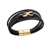 Shipenophy Multi Strand PU Bracelet with Buckle | Durable PU material, Stylish vintage design, Easy to wear, Perfect for travel, Comfortable fit