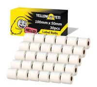 Shipping Address Label Rolls,100mm x 50mm,1000 Labels,Compatible with Zebra Eltron Sato Datamax Desktop Printers (30 Rolls)