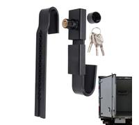 Shipping Container Lock - Truck Cargo Security Lock, Adjustable Steel Tool with 3 Keys, Heavy Steel Anti Theft Mechanism, Ideal for Logistics Warehouse Storage Transportation