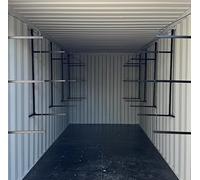 Shipping Container Racking Shelving Brackets, 3 Tier, Container Rack, Storage (2)