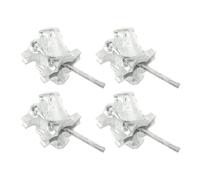 Shipping Container Twist Locks 4PCS, Stacking Containers Stacking Pins for Locking Containers Together, Sea Rail Shipping Container Connection Fastening Intermediate with Manual Locking Handle