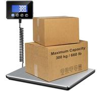 Shipping Scale, 660 lb / 1 oz High Accuracy Digital Scale for Packages with Hold, Tare Function, Postal Scale for Small Business, Luggage, Home Use (Battery & Charging Cable Include)