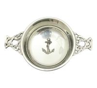 Ships Anchor Pewter Knot Band Quaich Bowl Scottish Quaich 325