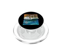 Ships captain ship mechanic cargo ship PopSockets PopGrip for MagSafe