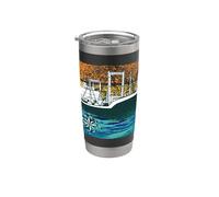 Ships Captain Ship Mechanic Cargo Ship Stainless Steel Insulated Tumbler