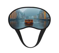 Ships in The River Ultimate Eye Mask for Sleeping, Soft and Comfortable Eye Mask, Relaxing Zero Pressure Night Blindfold.