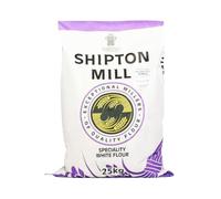 Shipton Mill Italian Type "00" White Flour 25Kg - Fine White Flour with Low Ash - Ideal for Bread, Pastries, and Viennoiseries - Italian Grade - Raw Ingredient, Must Be Cooked