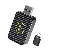 Shiptree CarPlay Wireless Adapter 2025 Upgrade Plug & Play Wireless CarPlay Adapter Compatible with iPhone, Wireless CarPlay Dongle for iOS 10+ & Cars from 2016, Including a USB-C Adapter