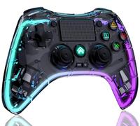 Shiptree Wireless Controller für PS-4, Game Controller Kompatibel mit PS-4/Slim/Pro/PC mit Turb