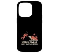 Shipwreck Diver Wreck Explorer Scuba Treasure Hunter History Case for iPhone 14 Pro