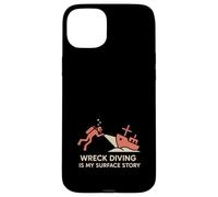 Shipwreck Diver Wreck Explorer Scuba Treasure Hunter History Case for iPhone 15 Plus