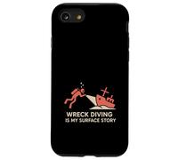 Shipwreck Diver Wreck Explorer Scuba Treasure Hunter History Case for iPhone SE (2020) / 7/8