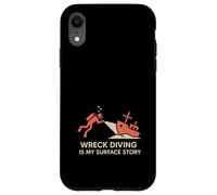 Shipwreck Diver Wreck Explorer Scuba Treasure Hunter History Case for iPhone XR