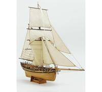 Shipyard WW:007 HMS Rattlesnake 1776 1:72 Scale Ship Model Kit, 57.7 x 22.8 x 46.7 cm, Construction Kit
