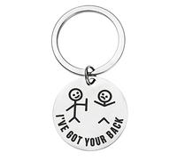ShiQiao Spl BFF Birthday Christmas Gifts for Women Men, I've Got Your Back Funny Gifts for Boyfriend Girlfriend Best Friend Keyring for Boys Girls