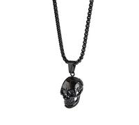 ShiQiao Spl Skull Pendant Necklace Gothic Halloween Accessories for Women Men Punk Accessories for Boys Christmas Birthday Gifts for Boys