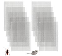 SHIQUAN 10 Pcs 304 Stainless Steel Wire Mesh Sheets, 15x21cm, 20 Mesh | Stainless steel material, Flexible Rodent Insect Proof Screen, Pest Control Mesh Panels for Air Vents, Kitchen & Garden