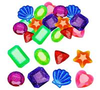 SHIQUAN 16 Pieces Swimming Pool Diving Gems, Colorful Gems for Kids, Swimming Pool Games, Ideal for Swimming, Diving (Random Color)