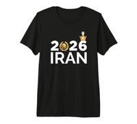 Shir o Khorshid Iran Lion & Sun Emblem 2026 Iranian Heritage Premium T-Shirt