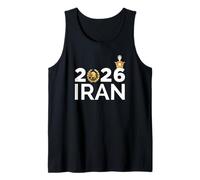 Shir o Khorshid Iran Lion & Sun Emblem 2026 Iranian Heritage Tank Top