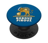 Shir o Khorshid Norouz Pirouz Lion and Sun Persian New Year PopSockets Adhesive PopGrip